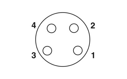 SAC-4P-M 8MS/ 0,5-950/M 8FS (1543524)