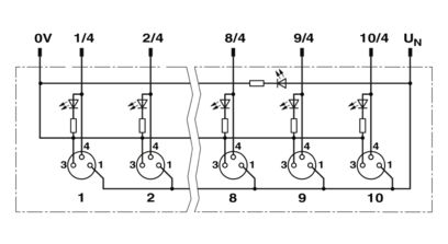 SACB-8/3-L-5,0PUR-M8 (1516056)