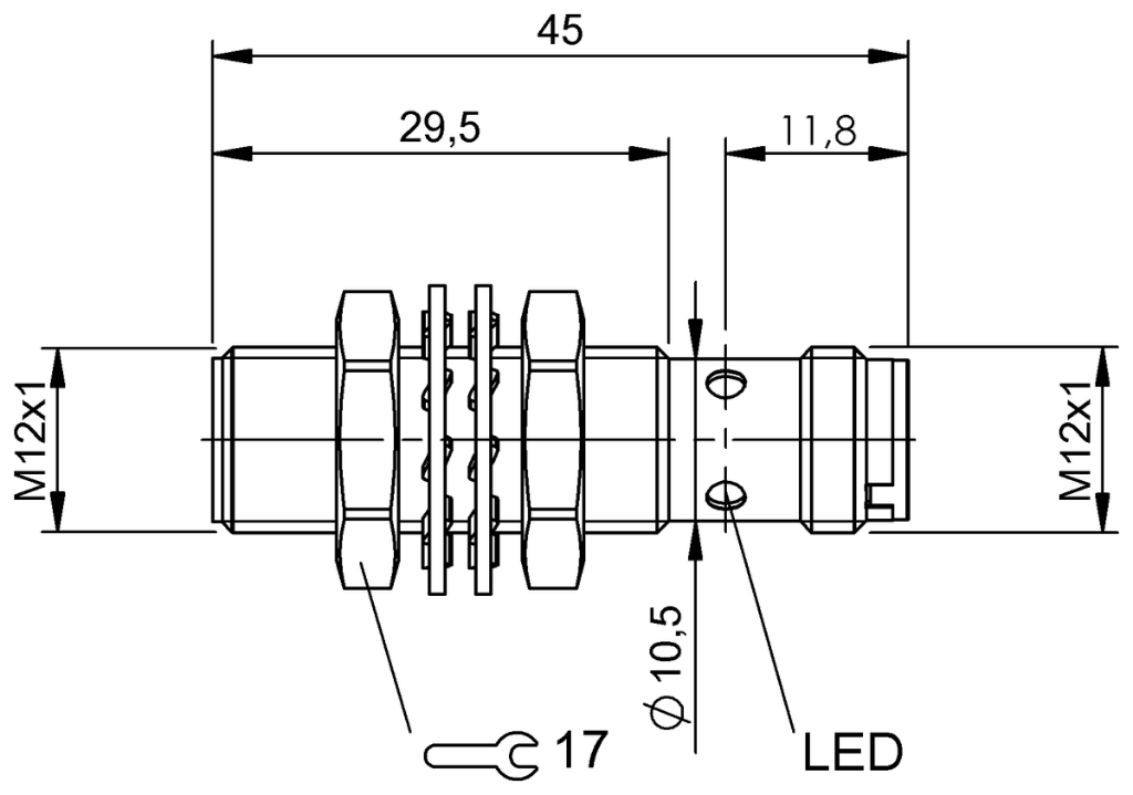 BES M12ME-PSC40B-S04G-003 (BES00EF)