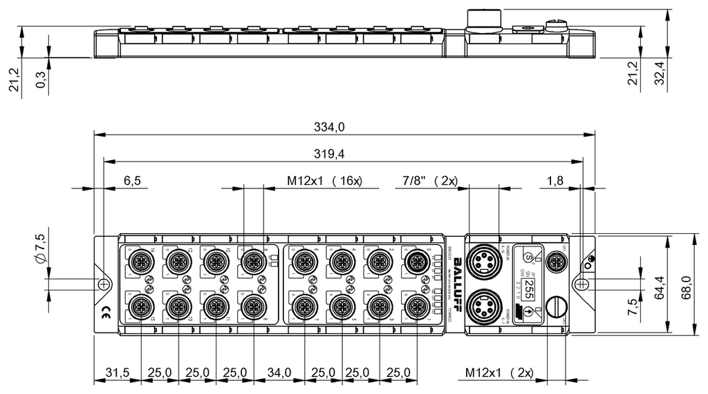 BNI PNT-509-105-Z033 (BNI007M)