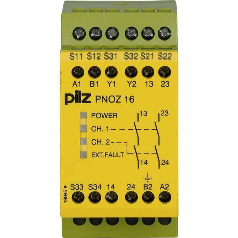 PNOZ-16 24VDC/230VAC 2S (774066)