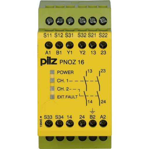 [30001700] PNOZ-16 24VDC/230VAC 2S (774066)